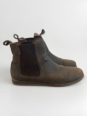 Hari Mari Men's Odessa Suede-Leather Chelsea Boots Size 12 US EU 45